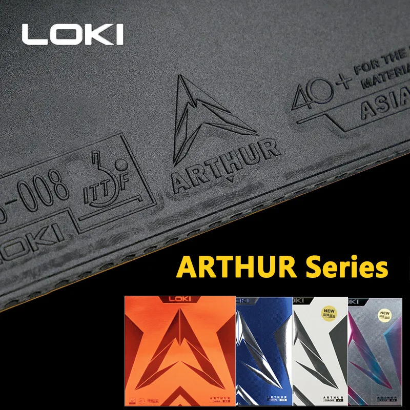 Table Tennis Loki - Оригинальная резиновая клейкая Накладка для настольного