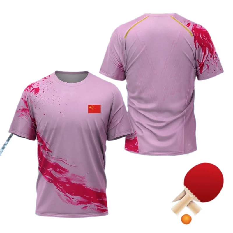 Футболка с графическим принтом – обзор и цена Table Tennis Zhang Jike
